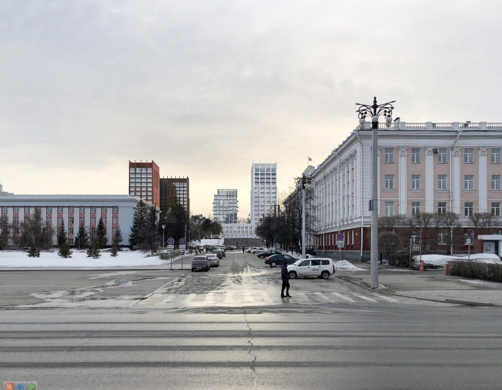Застройщик разморозил проект трех башен на месте чертова колеса в Барнауле