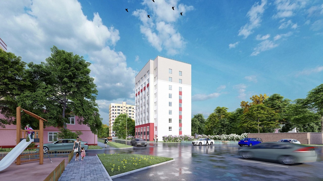 Рядом с "Юбилейным" парком в Барнауле построят 9-этажку с маленькими квартирами