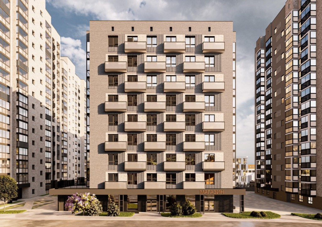 Квартал 17-этажек разрешили строить в Барнауле на месте частного сектора