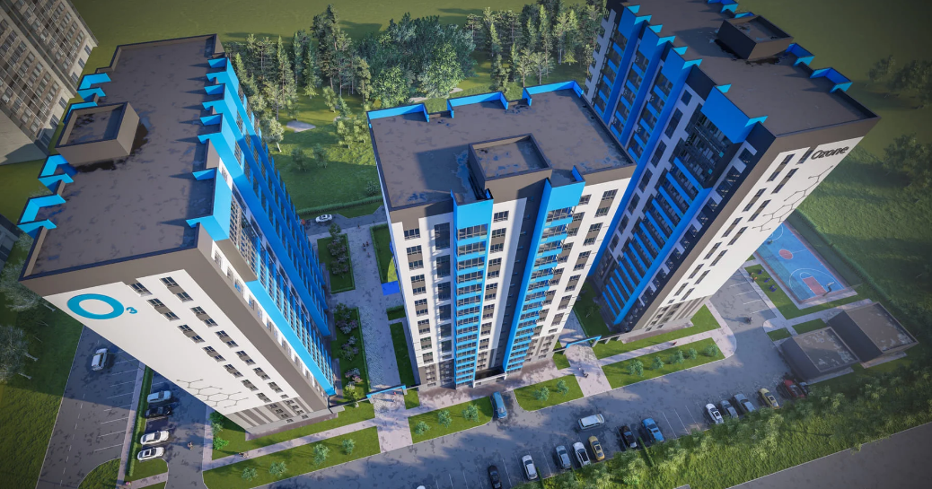 Новый жилой комплекс начали строить на самом краю Барнаула