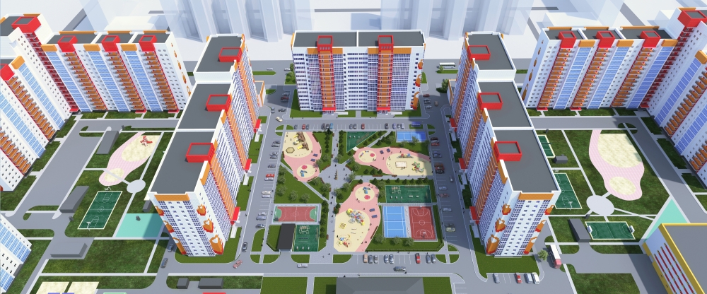Еще один дом с огромным количеством квартир начали строить в Барнауле