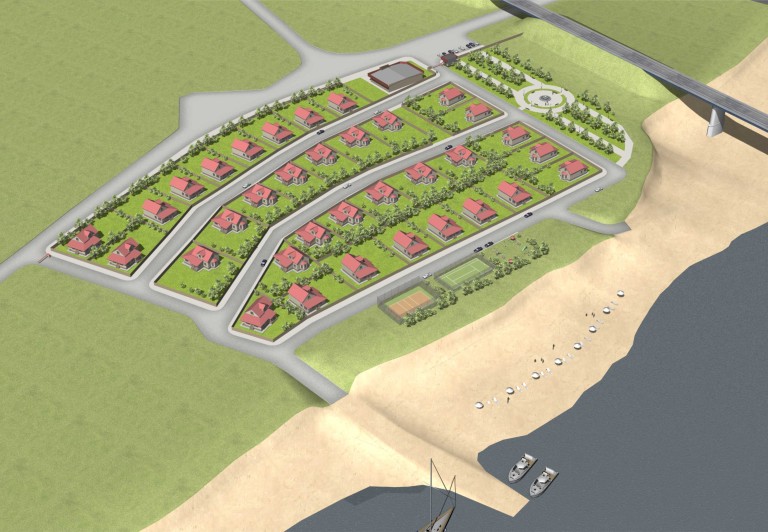 Личный пляж, причал и парк: необычный коттеджный поселок появится в Бийске