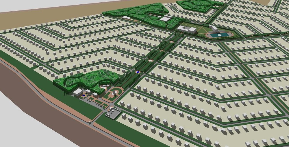 Под Барнаулом хотят строить коттеджный поселок с теннисным клубом и бассейном