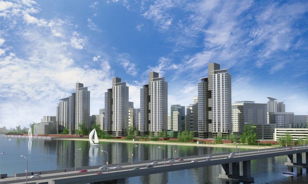 На правом берегу Оби в Барнауле хотят построить 2-6 млн кв. метров жилья