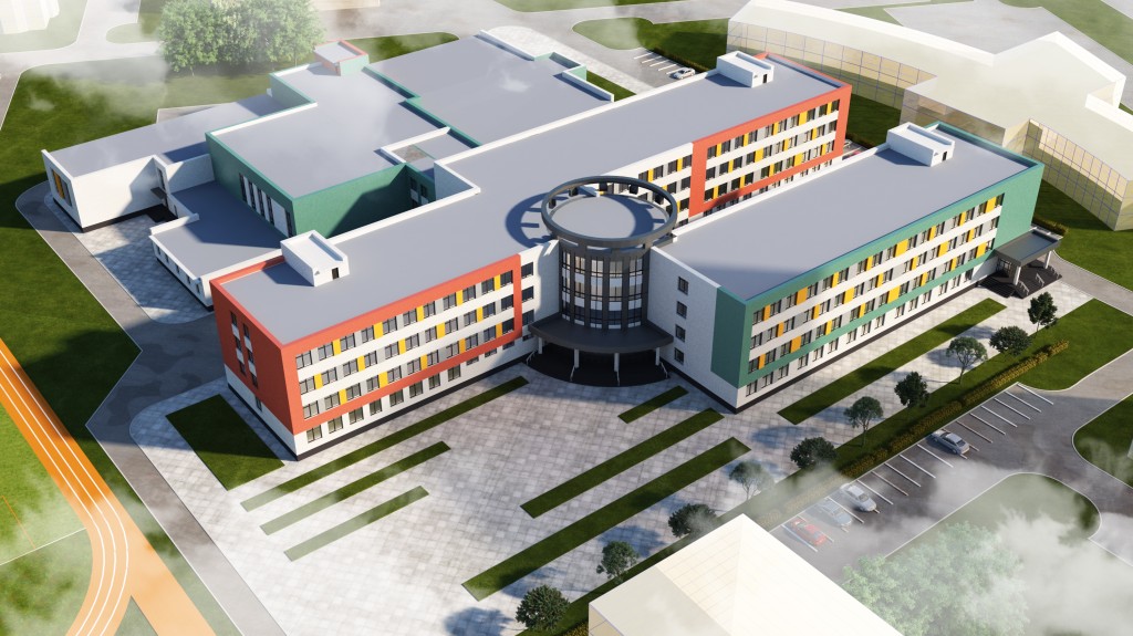 В новом квартале высоток в Барнауле построят огромную школу
