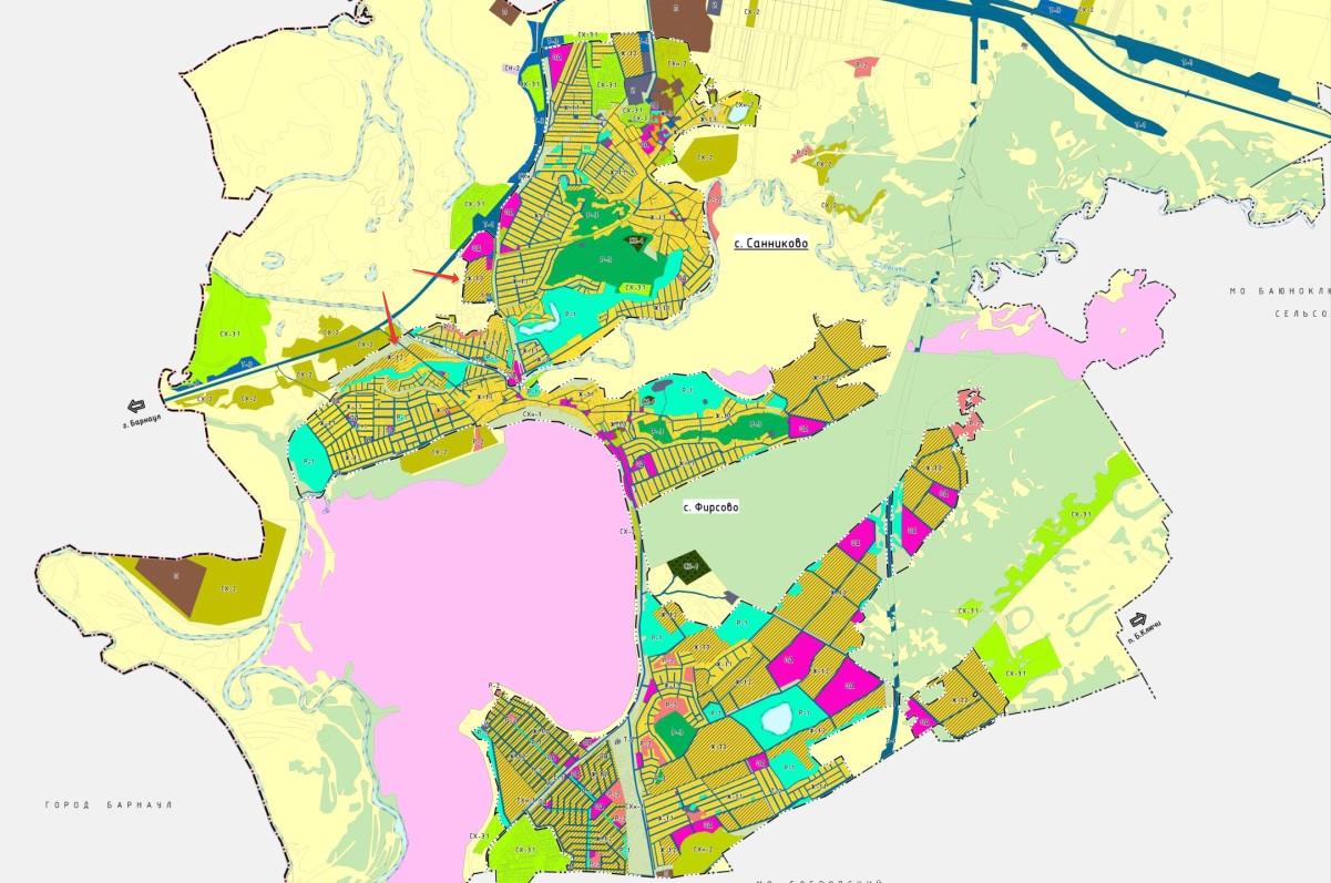 Как изменили генплан Санниково