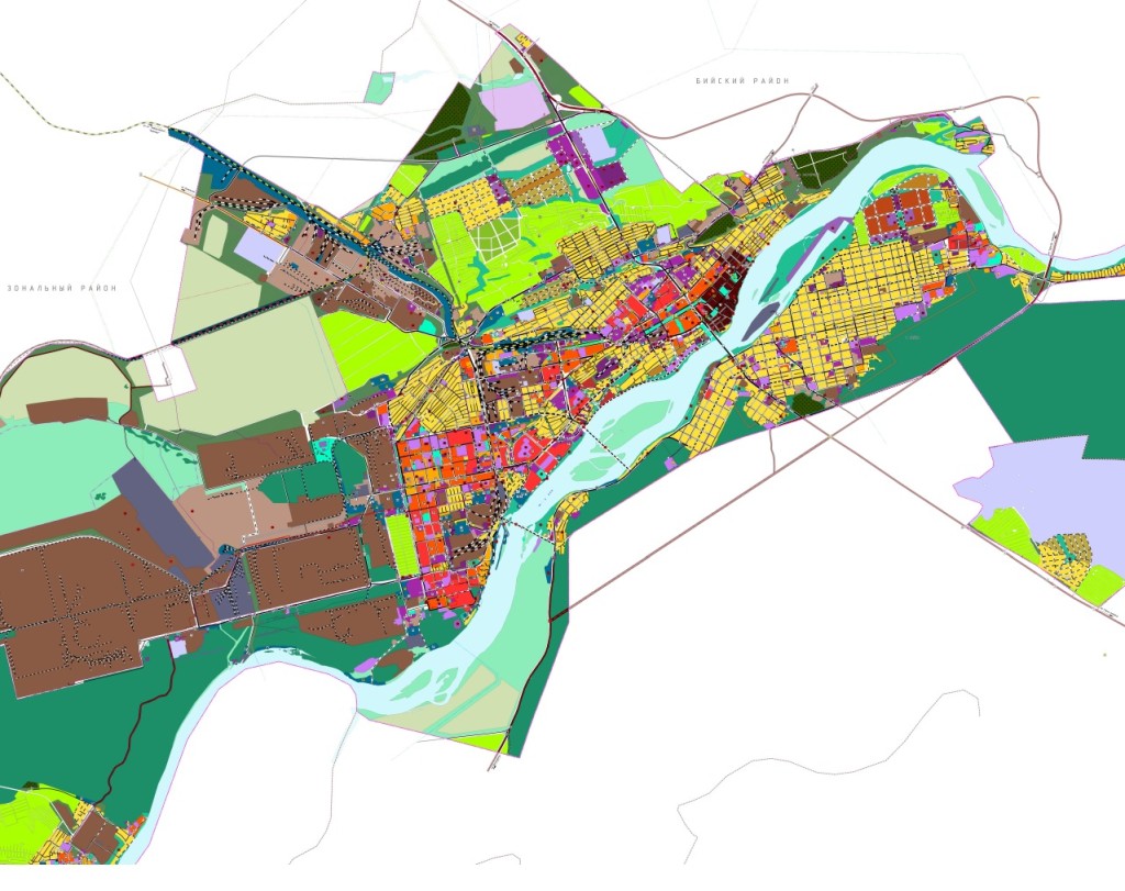 Как будут застраивать Бийск по новому генплану
