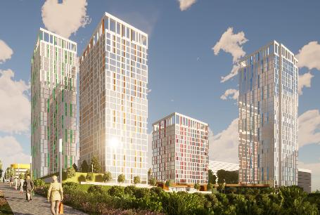 Проект 30-этажного ЖК с образами гор Алтая, победил на международном конкурсе