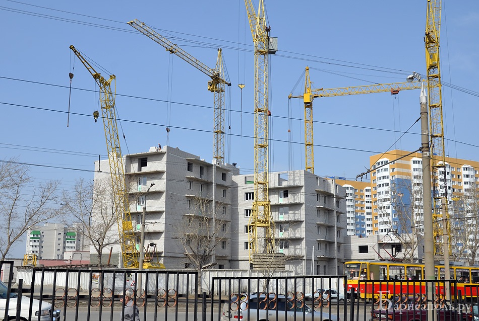 Барнаульские девелоперы начали строить больше высотных домов в этом году