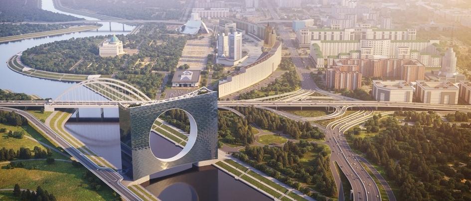 Уникальный жилой дом-мост построят в Казахстане