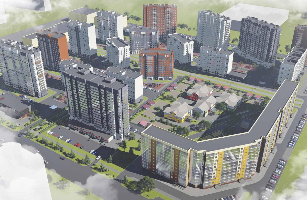 Каким будет новый жилой квартал "Nord" в Барнауле?