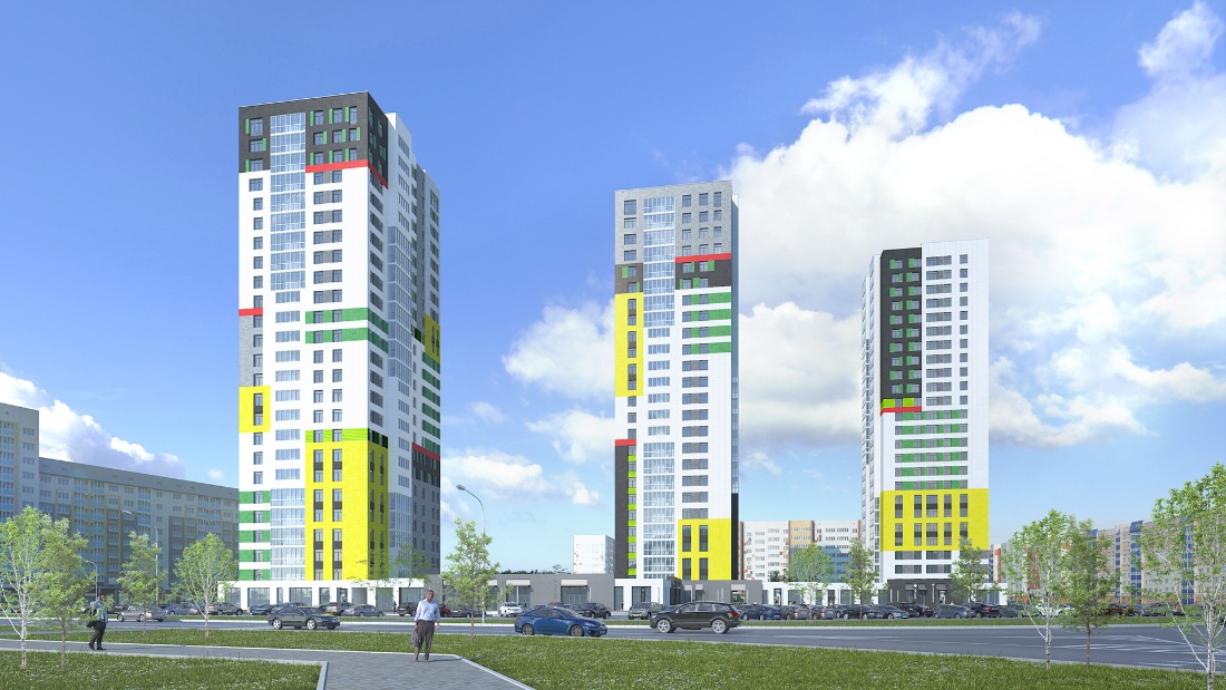 Голландские архитекторы проектируют "небоскребы" на Южном в Барнауле