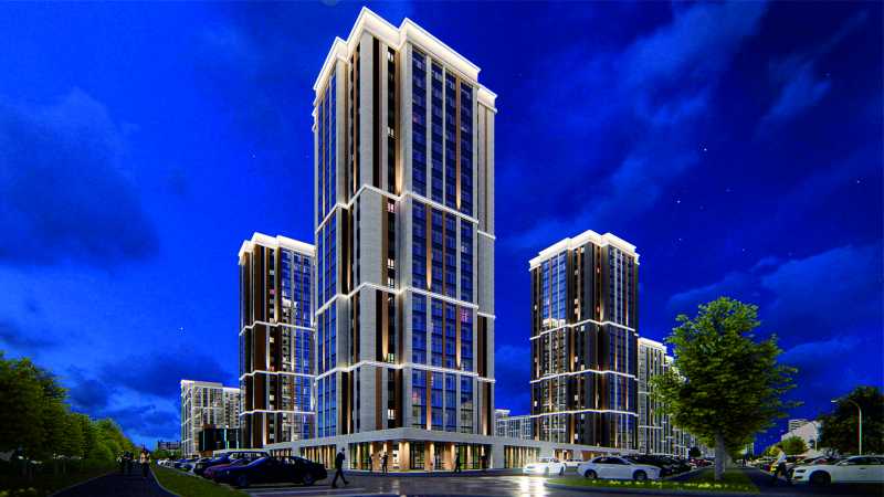Еще две жилые 24-этажки начинают возводить в Барнауле