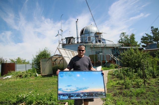 Барнаулец построил обсерваторию на своем дачном участке