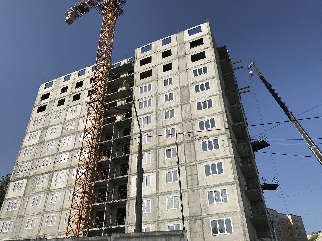 Барнаульские девелоперы начали строить больше высотных домов в этом году