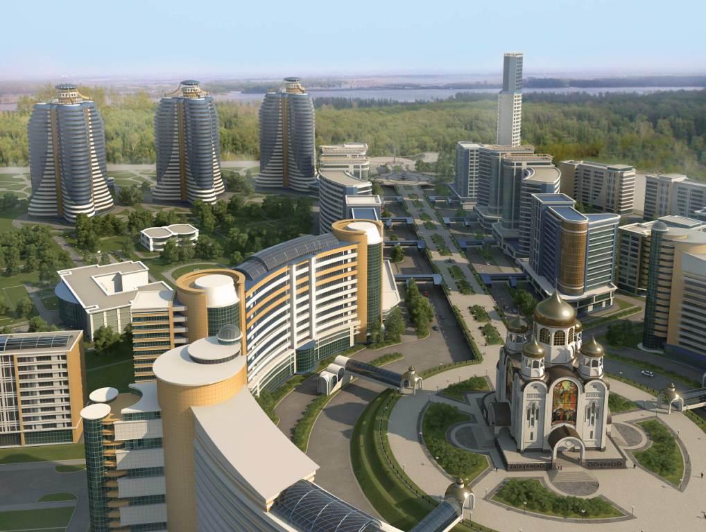 Землю под небоскребы выше 25 этажей продают в центре Барнаула